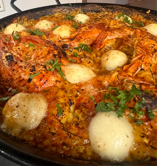 Paella de Camarón [Shrimp] (Keep the Paella Pan)