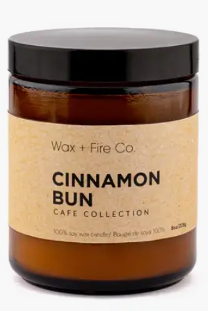 Cinnamon Bun - Wax & Fire
