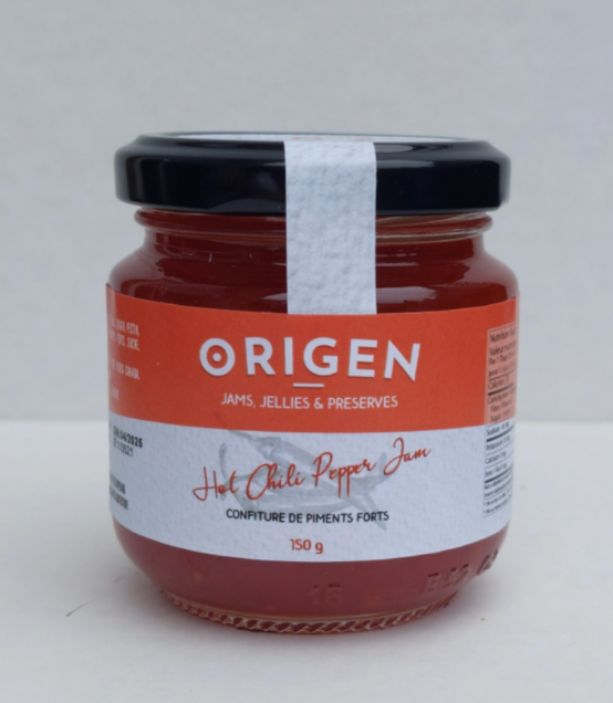 Origen - Hot Chili Pepper Jam