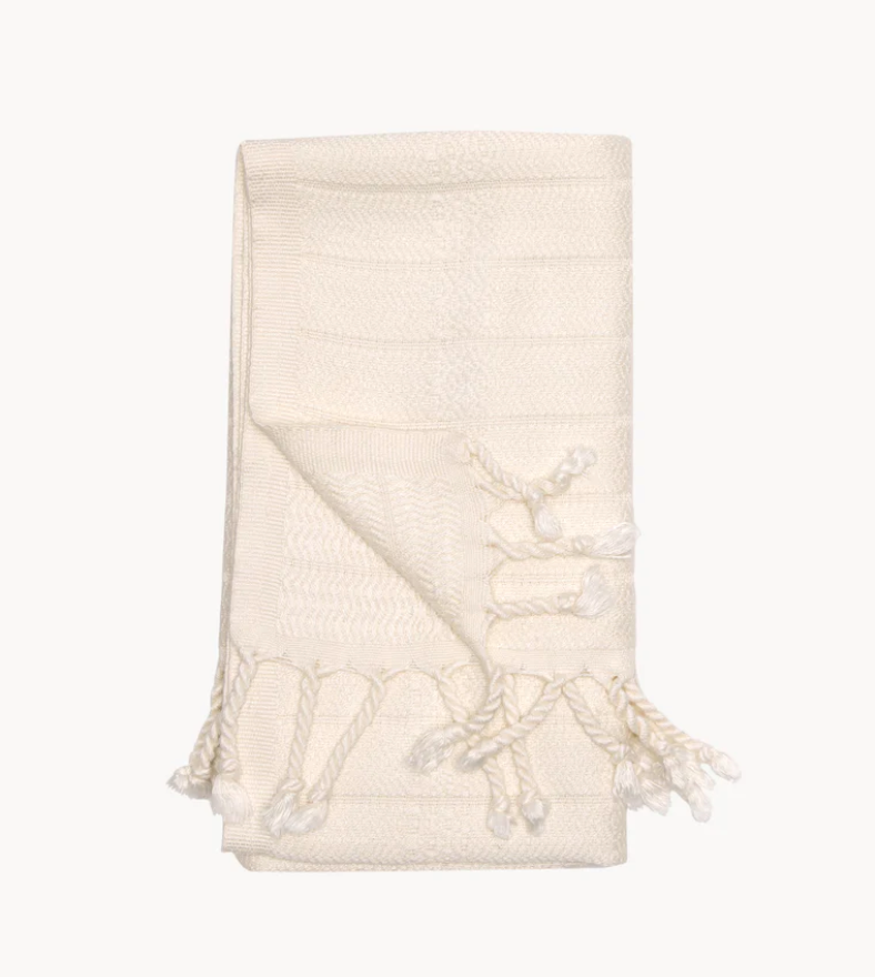 Hand Towel - Bamboo - Cream