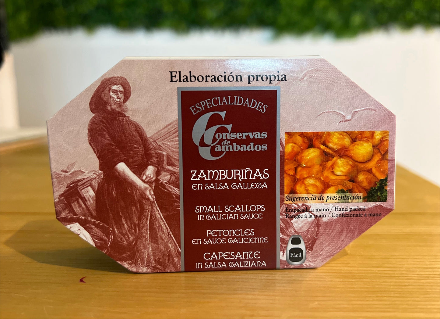 Cambados Scallops in Galician Sauce
